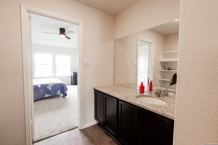 Furnished interior view inside a new home in Redbird Ranch, San Antonio (Image 10).