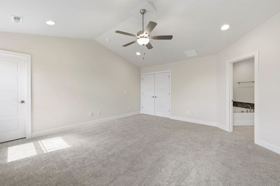 Spacious, unfurnished interior of a new home in Blacksmith, Stokesdale (Image 88).