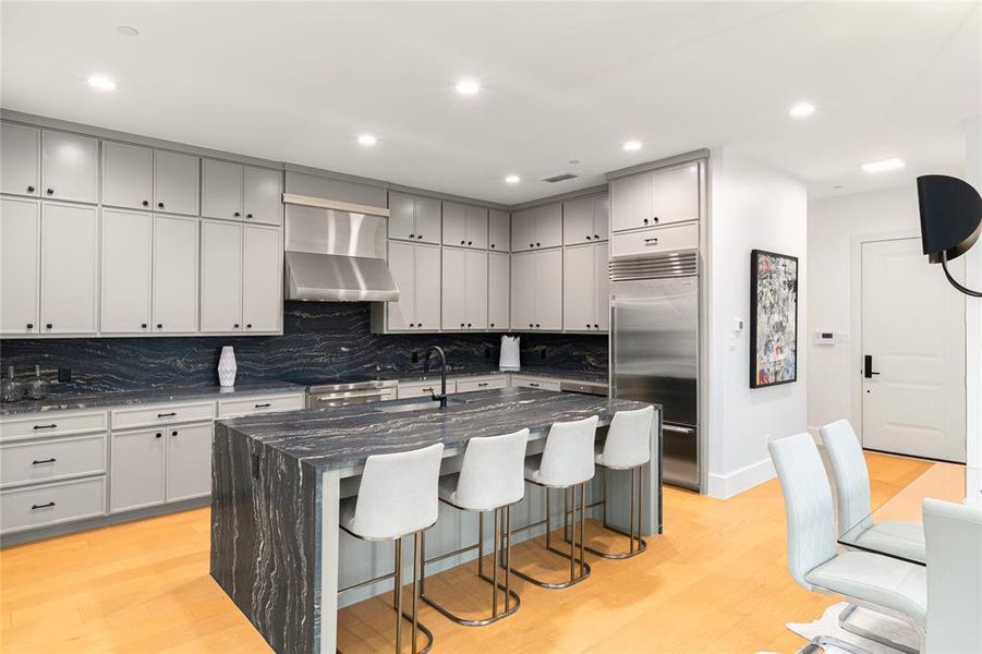 Furnished interior view inside a new home in , Dallas (Image 13).