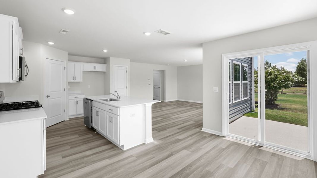 Furnished interior view inside a new home in Varner Station, Woodruff (Image 11).