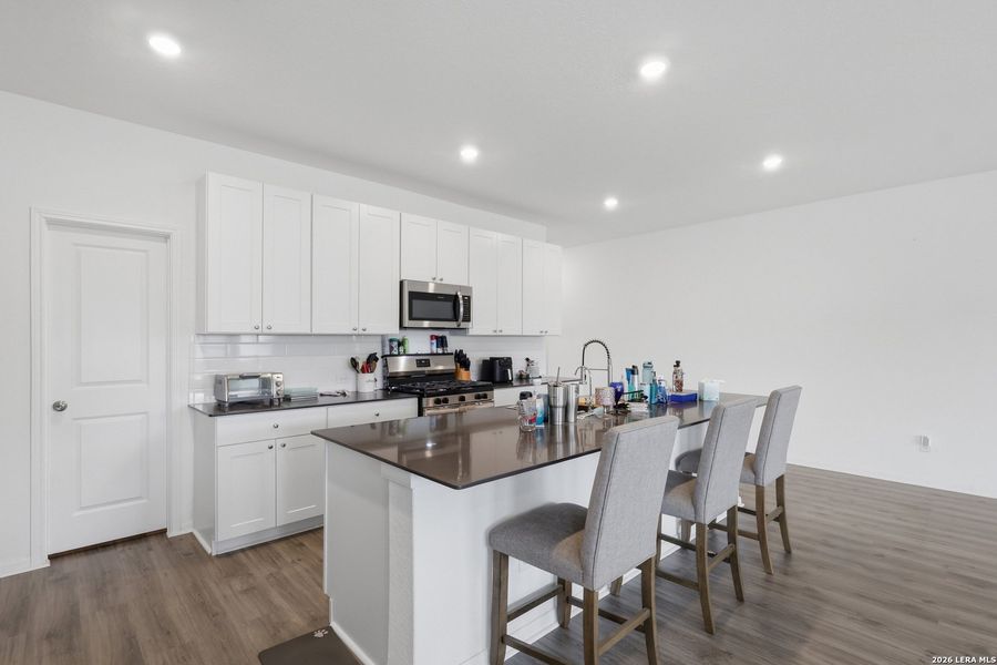 Furnished interior view inside a new home in , San Antonio (Image 12). Furnished interior view inside a new home in , San Antonio (Image 12).