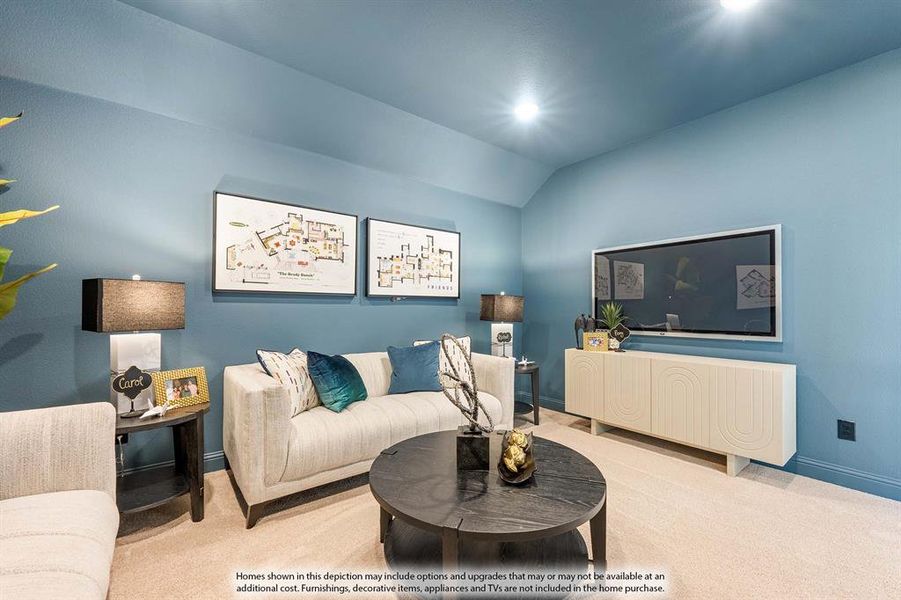 Furnished interior view inside a new home in Star Ranch, Godley (Image 14).