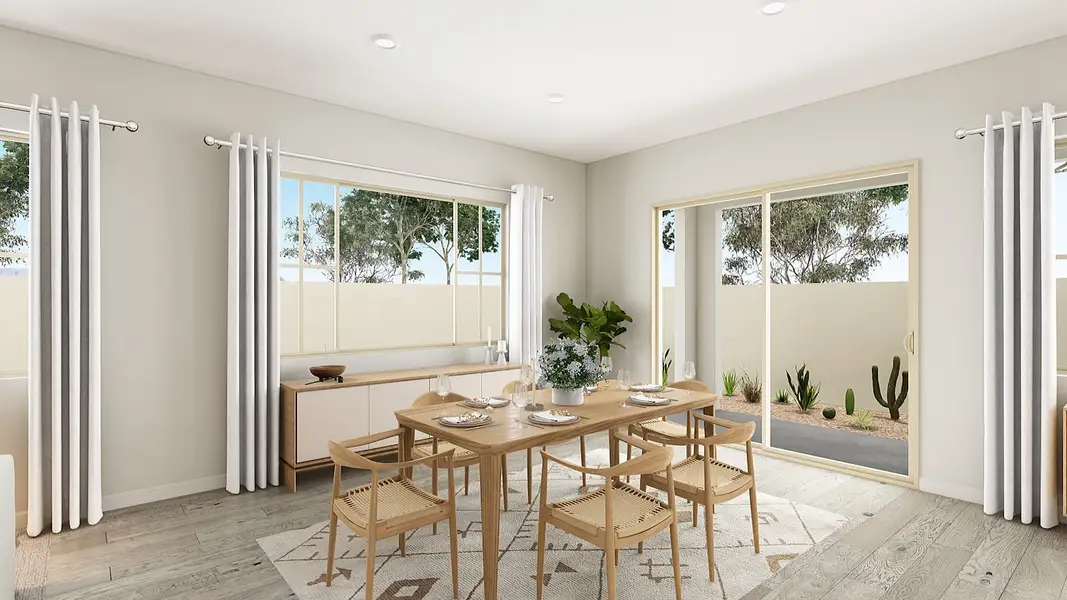 Representative furnished interior of a home built from the Ironwood Plan 40-6 by Tri Pointe Homes in Waterston Central, Gilbert (Image 4).