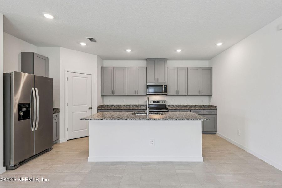 Furnished interior view inside a new home in Azalea Creek, Jacksonville (Image 9).