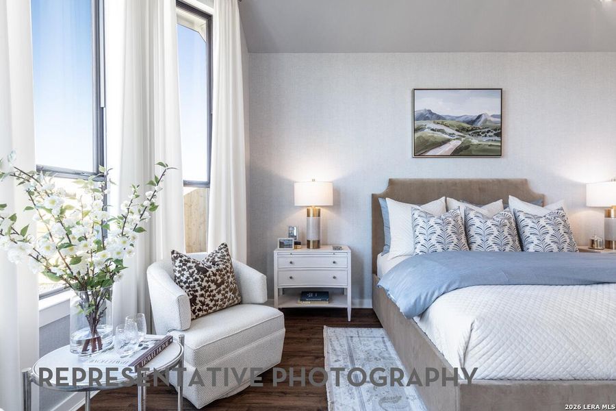 Furnished interior view inside a new home in Mayfair, New Braunfels (Image 12).