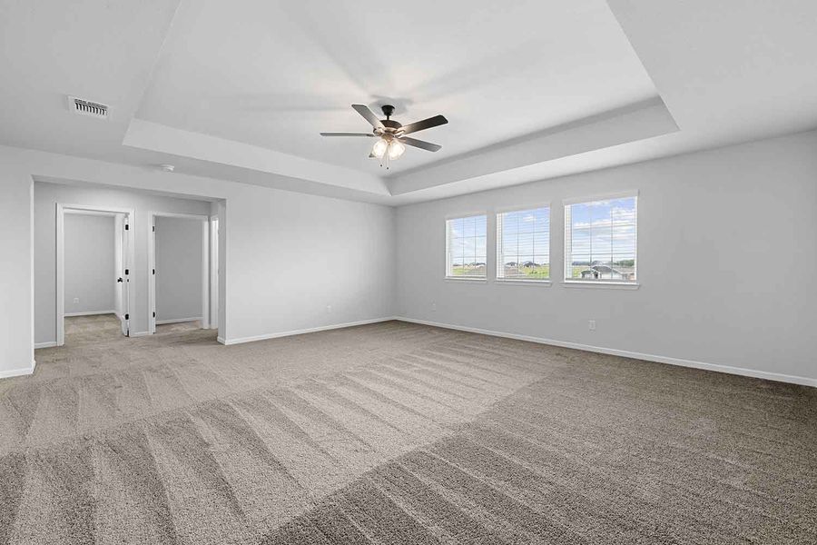 Spacious, unfurnished interior of a new home in North Point, Temple (Image 11). Spacious, unfurnished interior of a new home in North Point, Temple (Image 11).