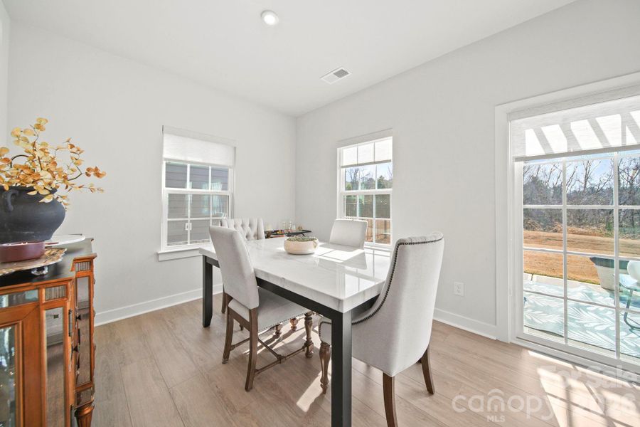 Furnished interior view inside a new home in , Monroe (Image 15).
