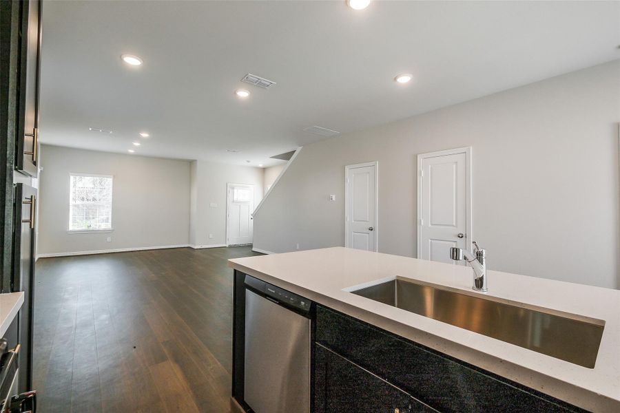 Furnished interior view inside a new home in , Houston (Image 18).