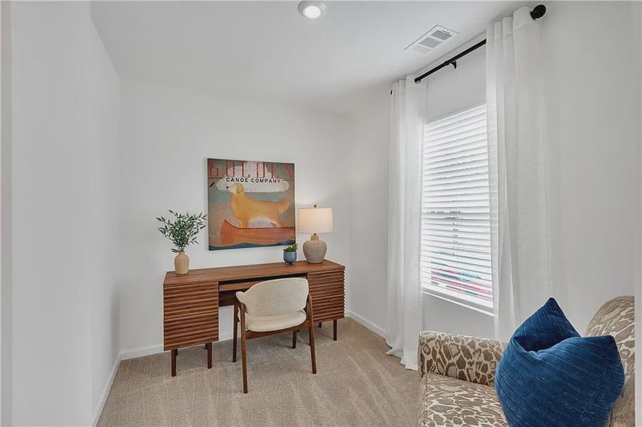 Furnished interior view inside a new home in Village Green, Adairsville (Image 8).