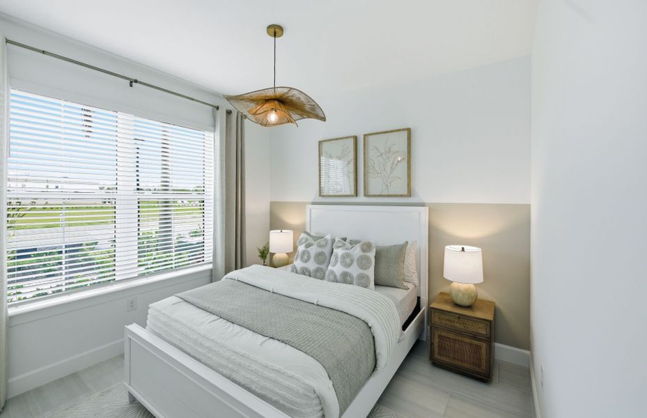 Representative furnished interior of a home built from the Crestmere by Pulte Homes in Reagan Landing, Bradenton (Image 12). Representative furnished interior of a home built from the Crestmere by Pulte Homes in Reagan Landing, Bradenton (Image 12).