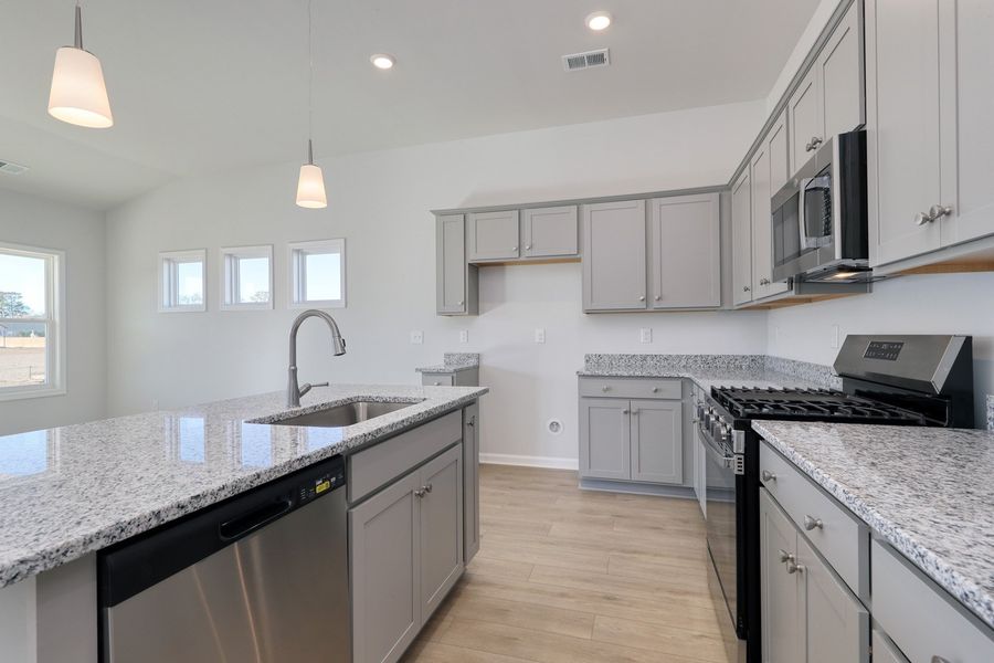 Furnished interior view inside a new home in Garden Grove, Conway (Image 8).