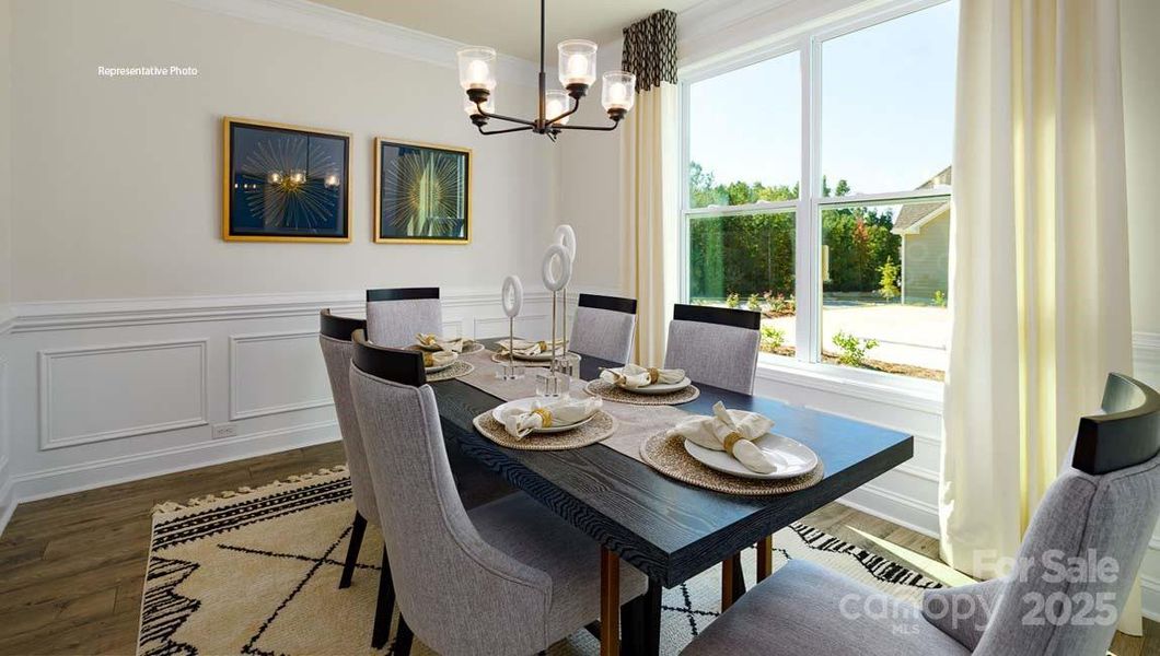 Furnished interior view inside a new home in Sylvan Creek, Denver (Image 31).