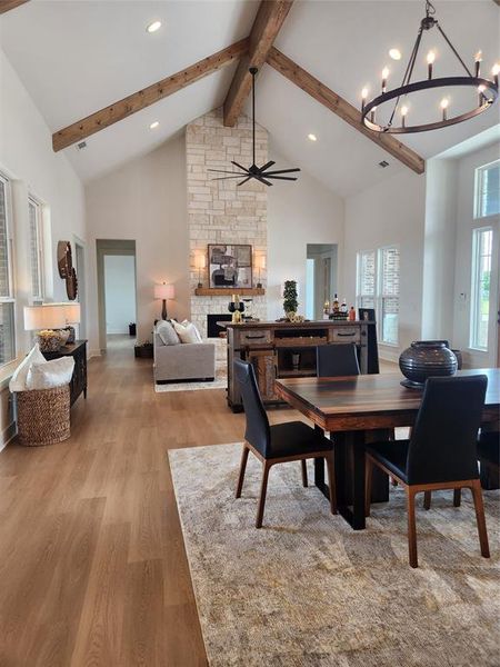 Furnished interior view inside a new home in , Caddo Mills (Image 5).