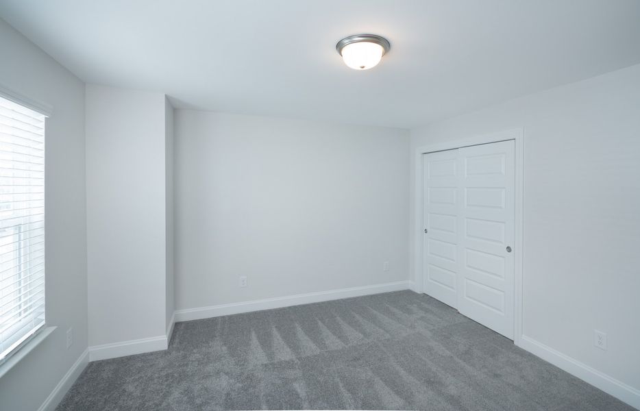 Representative unfurnished interior of a home built from the The Princeton B by Cothran Homes in Reidville Town Center, Reidville (Image 30).