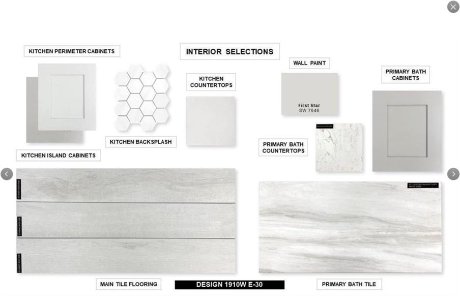 Soft interior selections.