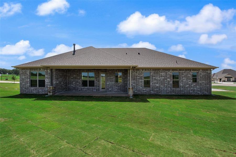 Exterior details and patio area of a home in , Glen Rose (Image 4). Exterior details and patio area of a home in , Glen Rose (Image 4).