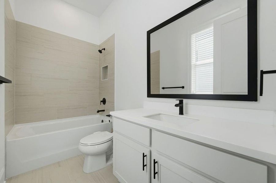 Furnished interior view inside a new home in , Woodstock (Image 37).