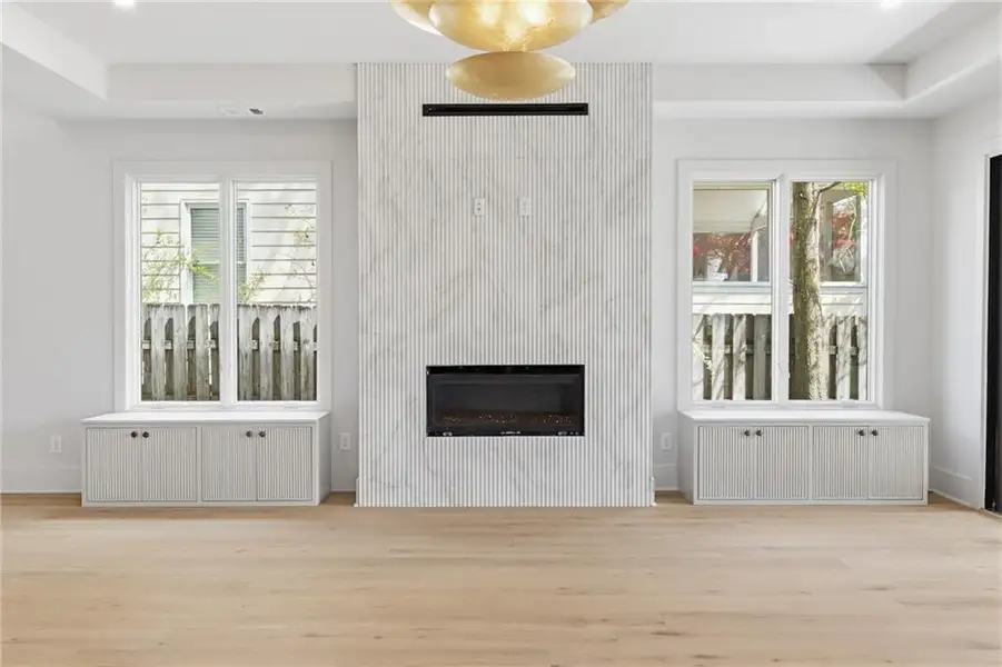 Furnished interior view inside a new home in , Atlanta (Image 4).