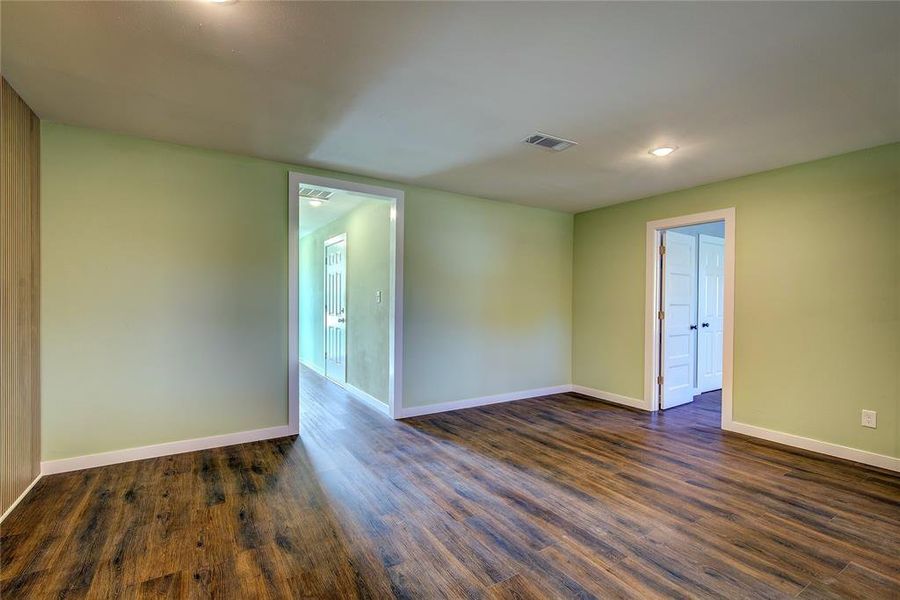 Spacious, unfurnished interior of a new home in , Point (Image 15).