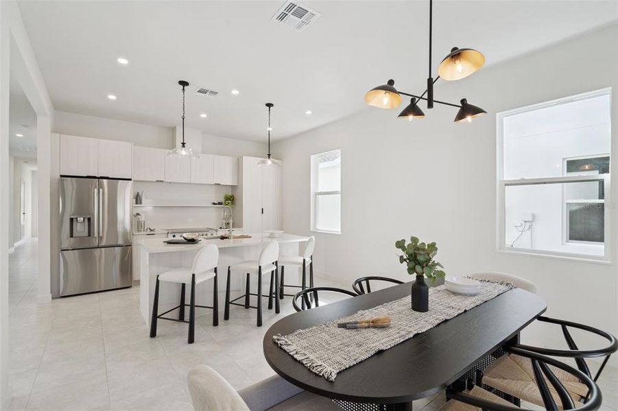 Furnished interior view inside a new home in , Lady Lake (Image 13). Furnished interior view inside a new home in , Lady Lake (Image 13).
