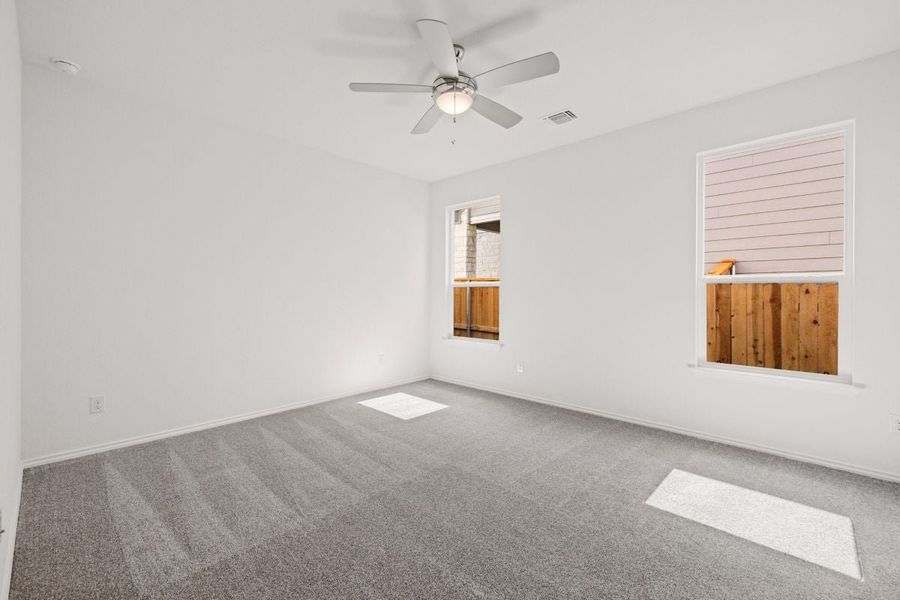 Spacious, unfurnished interior of a new home in Sonterra - Cool Water, Jarrell (Image 25). Spacious, unfurnished interior of a new home in Sonterra - Cool Water, Jarrell (Image 25).