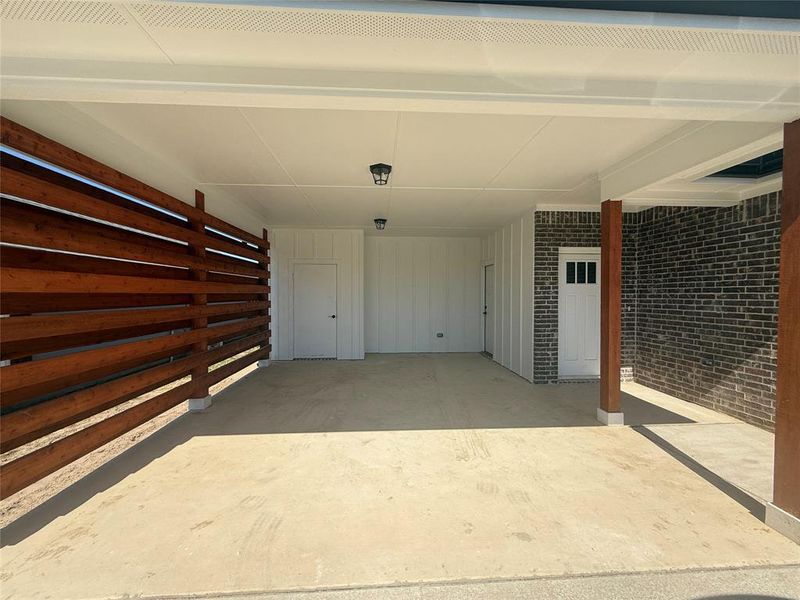 Exterior details and patio area of a home in , Mabank (Image 16).