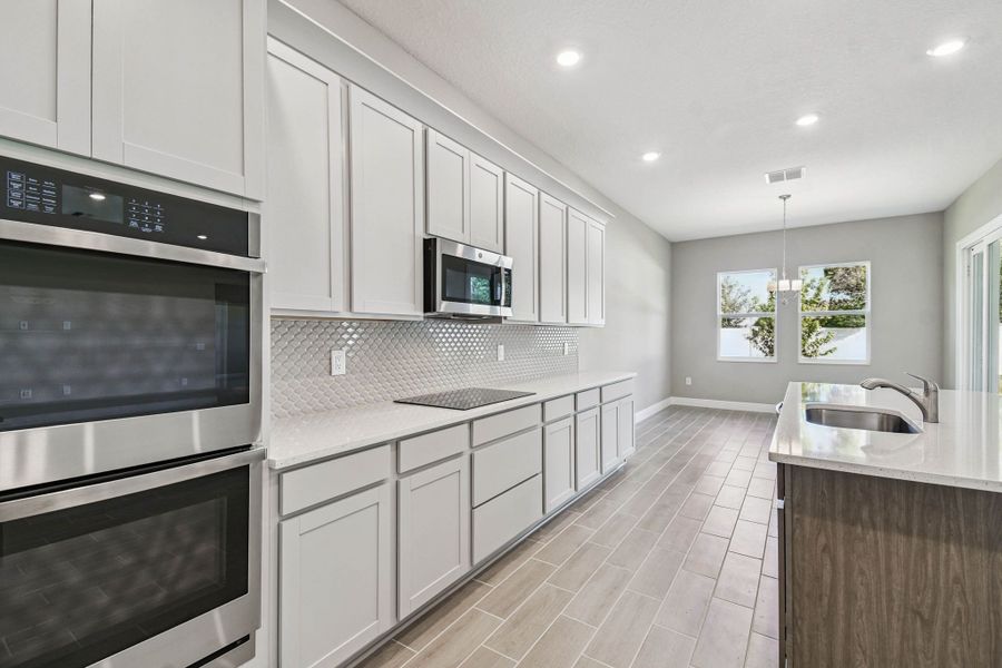 Furnished interior view inside a new home in Pinecone Reserve, Brooksville (Image 14).