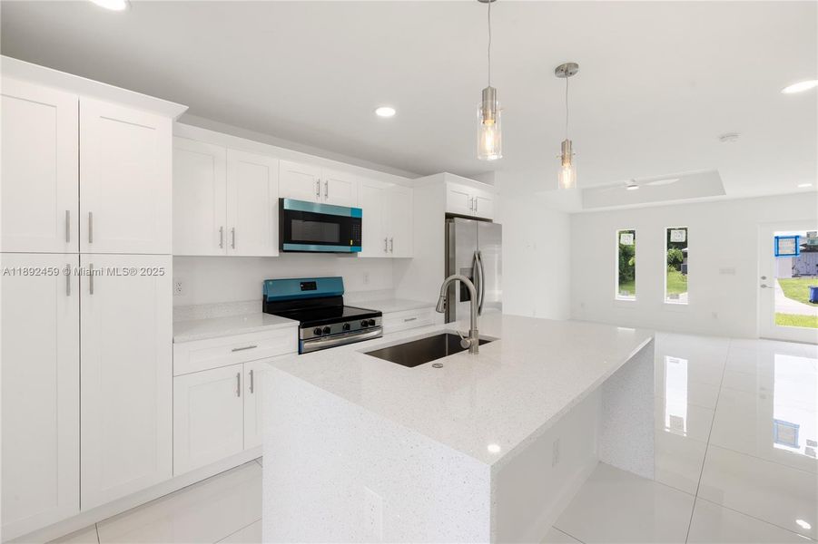 Furnished interior view inside a new home in , Lehigh Acres (Image 4). Furnished interior view inside a new home in , Lehigh Acres (Image 4).