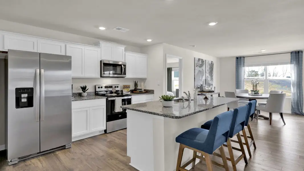 Furnished interior view inside a new home in Price's Point, Knoxville (Image 3).