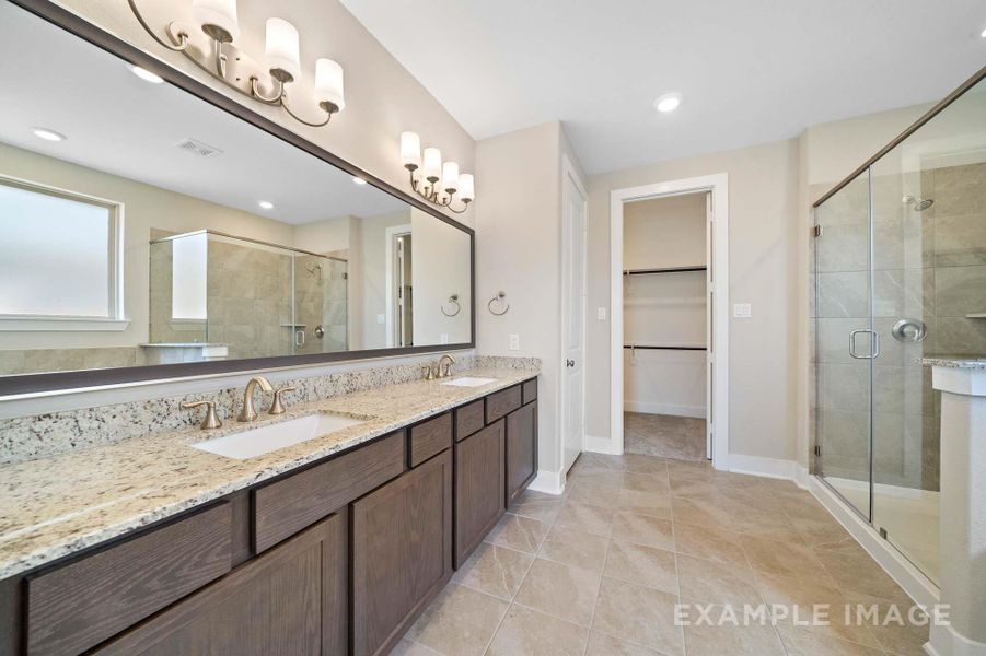 Furnished interior view inside a new home in Lago Mar, Texas City (Image 6).