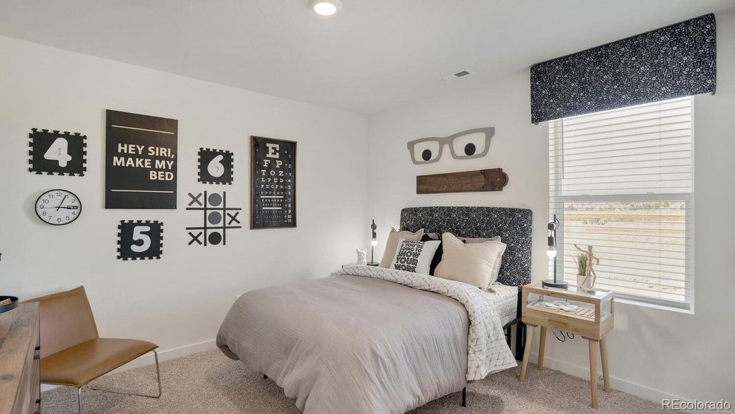 Furnished interior view inside a new home in Prairie Song, Windsor (Image 12).