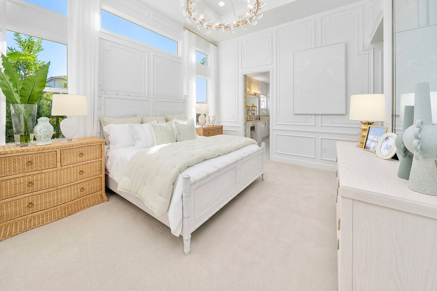 Representative furnished interior of a home built from the Aurora by GL Homes in Valencia Sky (55+), Naples (Image 10).