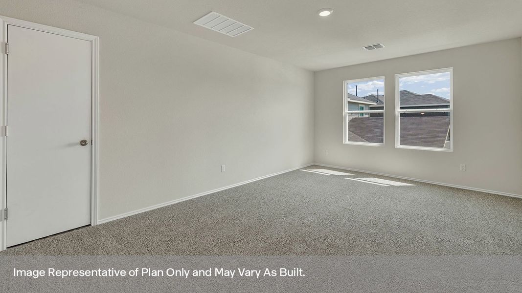 Representative unfurnished interior of a home built from the The Midland by D.R. Horton in Bollinger, Maxwell (Image 29).