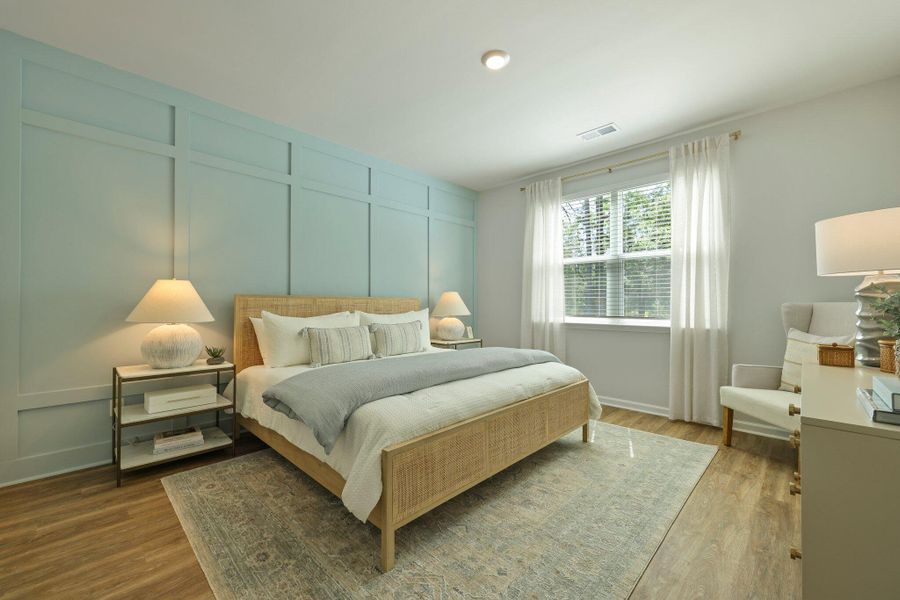Furnished interior view inside a new home in Settlement at Salamander, North Charleston (Image 26).