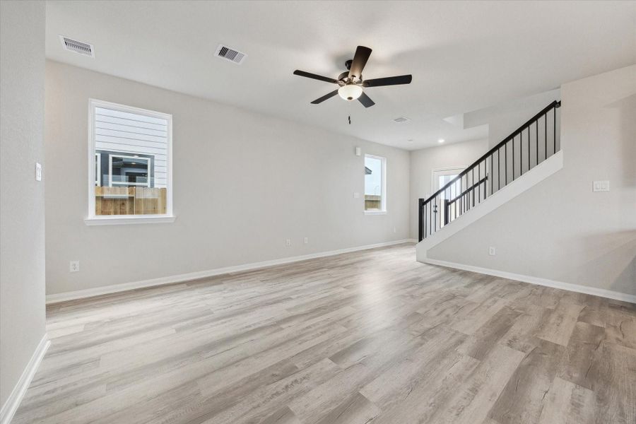 Spacious, unfurnished interior of a new home in Elyson, Katy (Image 29).