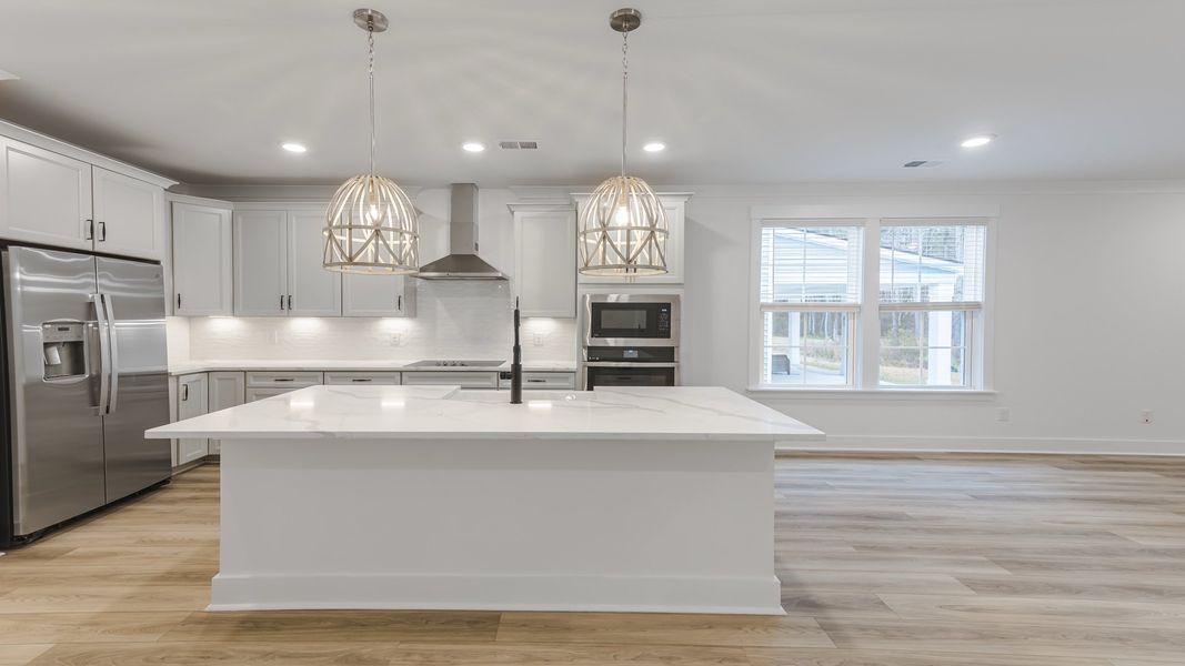 Representative furnished interior of a home built from the Colleton by DRB Homes in Creekside at Andrews, Summerville (Image 13).