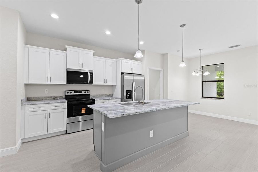 Furnished interior view inside a new home in , North Port (Image 6).