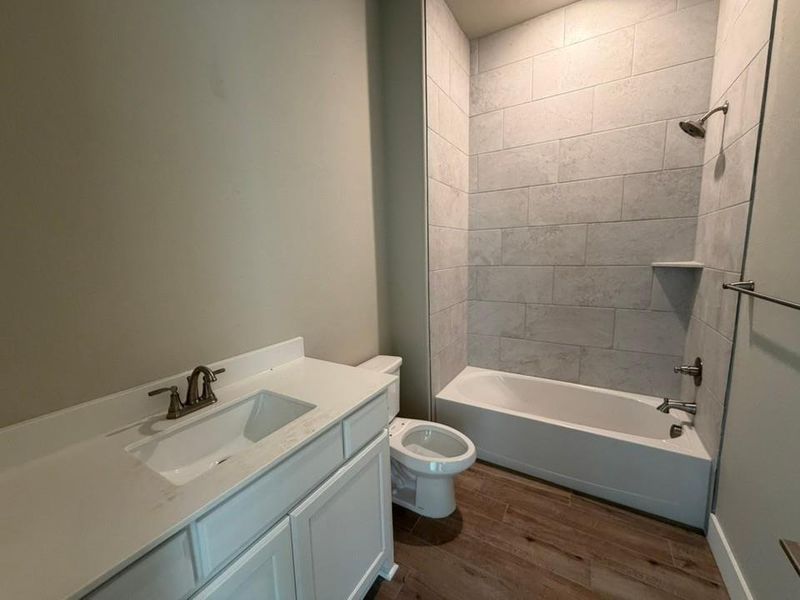 Furnished interior view inside a new home in Rocky Top, Krum (Image 3). Furnished interior view inside a new home in Rocky Top, Krum (Image 3).