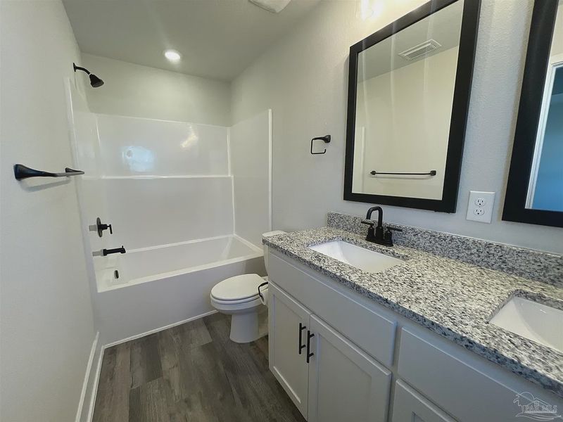 Furnished interior view inside a new home in Turtle Creek, Cantonment (Image 6).