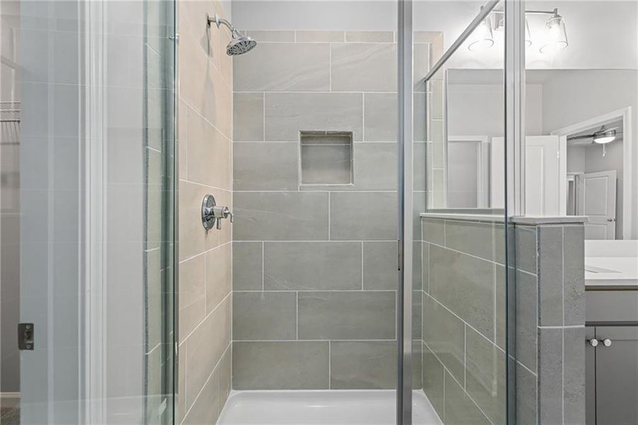 Close-up of interior finishes inside a home in Harmony, Auburn (Image 13).