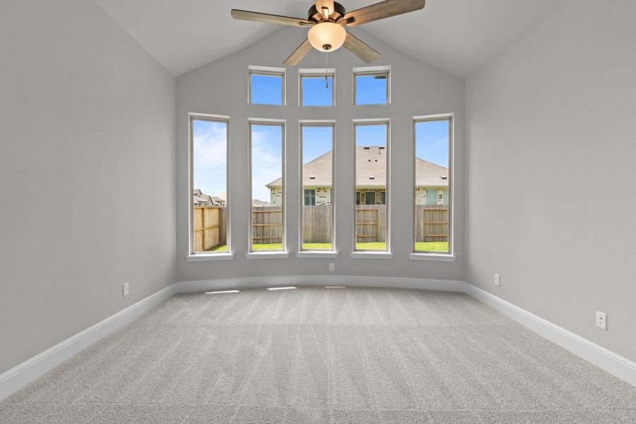 Spacious, unfurnished interior of a new home in Coastal Point, League City (Image 17). Spacious, unfurnished interior of a new home in Coastal Point, League City (Image 17).