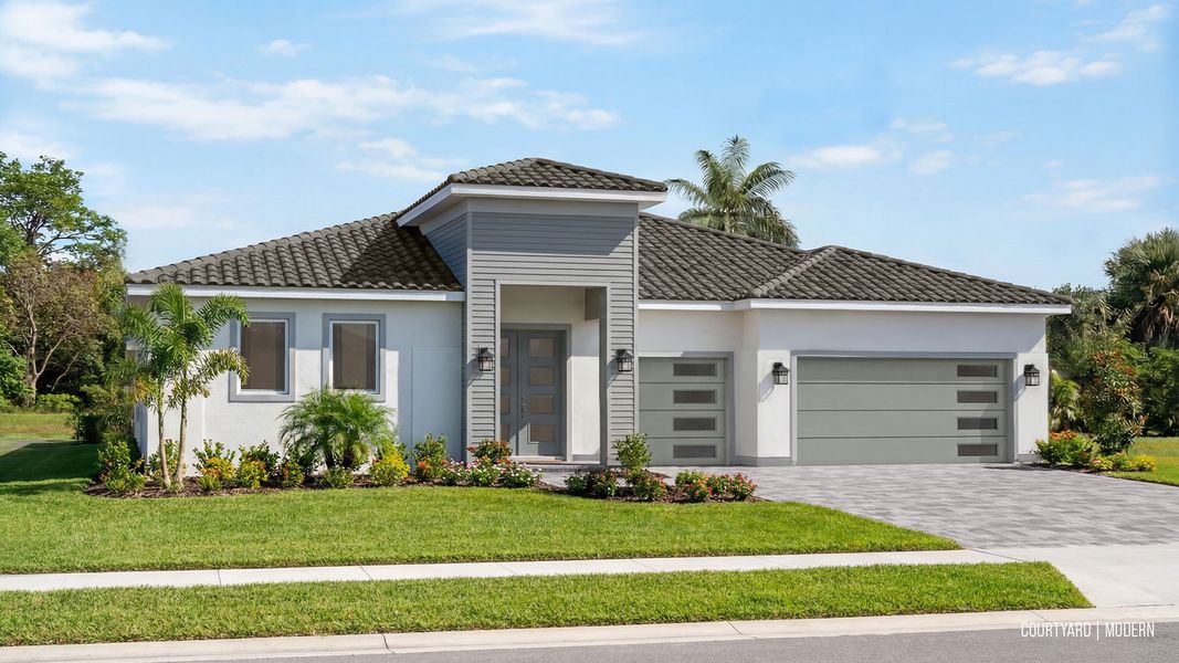 The Modern Front Elevation The Modern Front Elevation