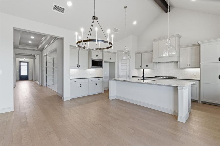 Furnished interior view inside a new home in , New Fairview (Image 7).