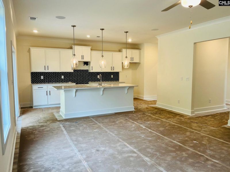 In-progress construction of a new home in Blythewood Farms, Blythewood, SC (Image 33).