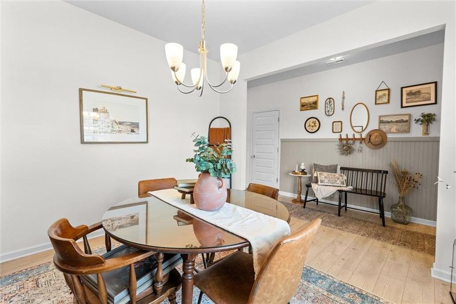 Furnished interior view inside a new home in , Douglasville (Image 10).