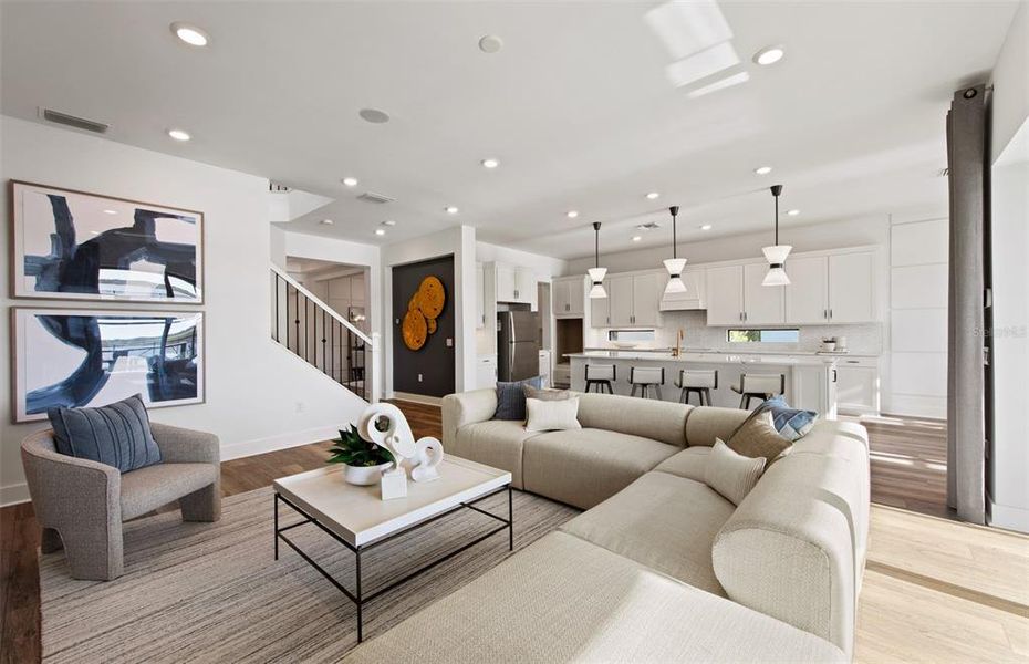 Furnished interior view inside a new home in , Bradenton (Image 12).