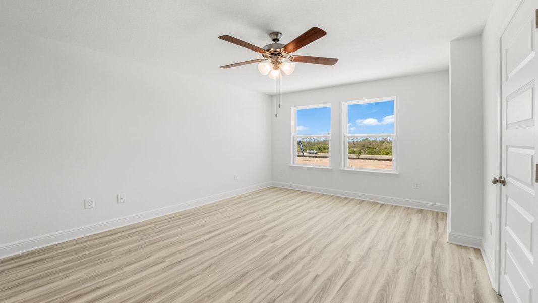 Spacious, unfurnished interior of a new home in Salt Creek at Mexico Beach, Mexico Beach (Image 15). Spacious, unfurnished interior of a new home in Salt Creek at Mexico Beach, Mexico Beach (Image 15).