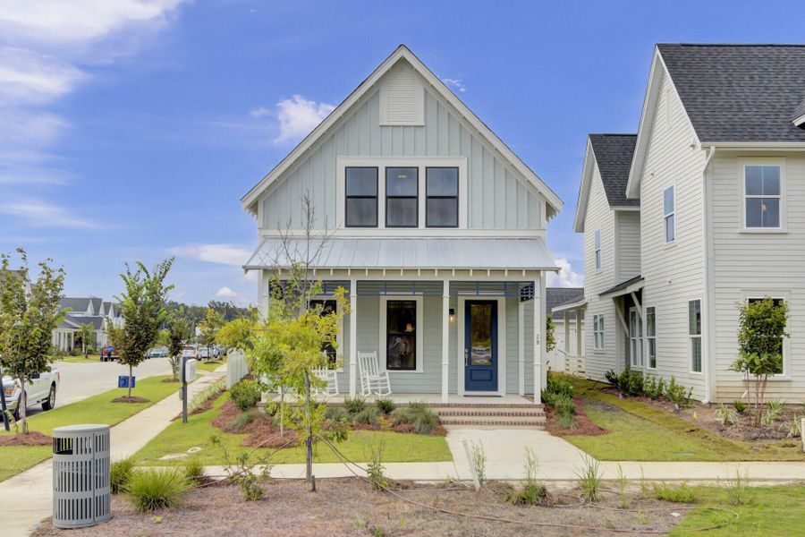Front exterior of a new home in , Summerville, SC, highlighting curb appeal (Image 2). Front exterior of a new home in , Summerville, SC, highlighting curb appeal (Image 2).