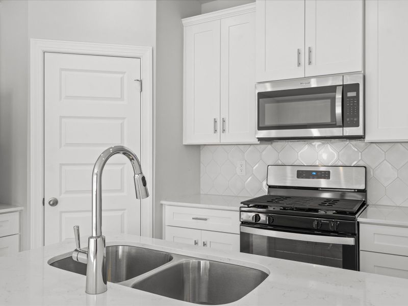 Close-up of interior finishes inside a home in Northbrook Village Townes, Taylors (Image 8).