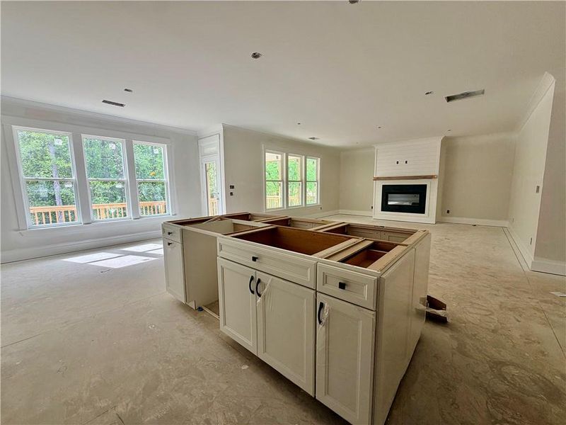 In-progress construction of a new home in Arbor West, Dawsonville, GA (Image 16).